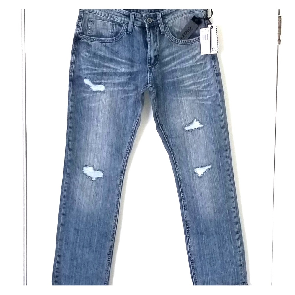 NEW BUFFALO DAVID BITTON JEANS: ASH-X BASIC SKINNY